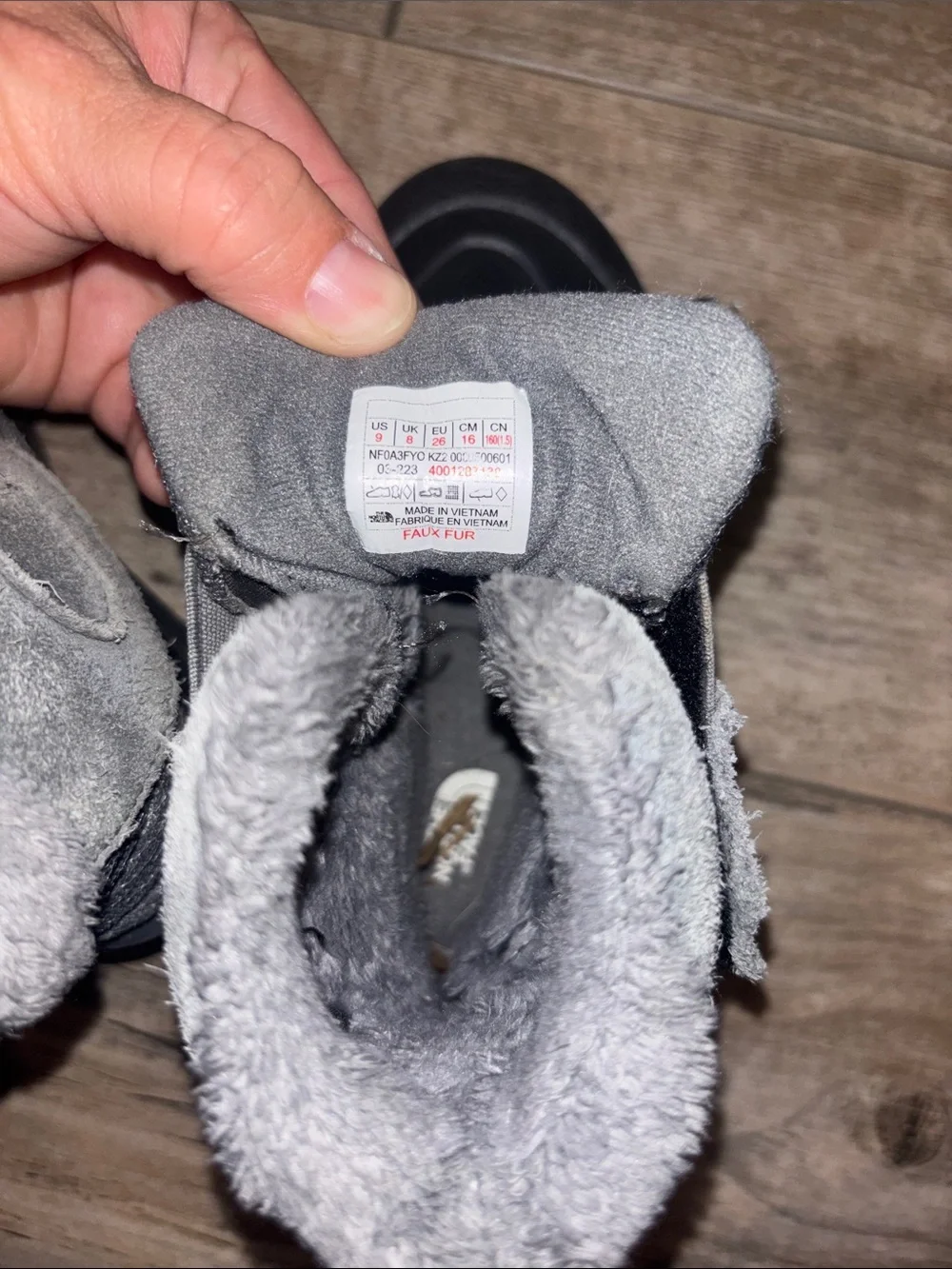 The North Face insulated kids